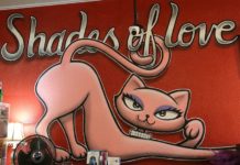 shades of love logo wall art