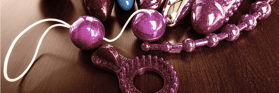 old-sex-toys old sex toys on a table